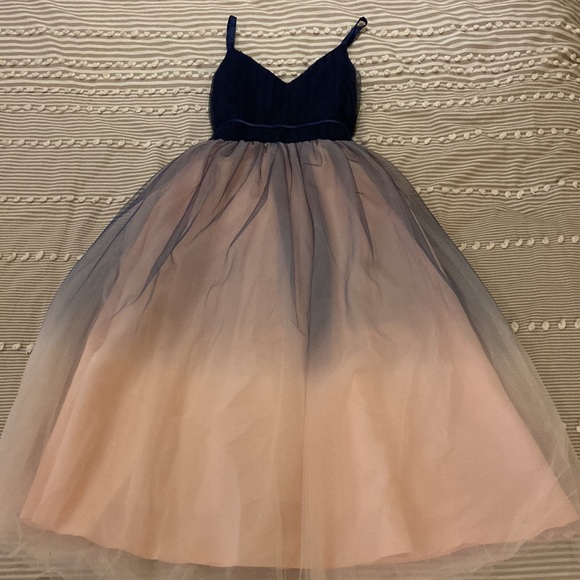 Ombré Tulle Midi Dress - Picture 4 of 13
